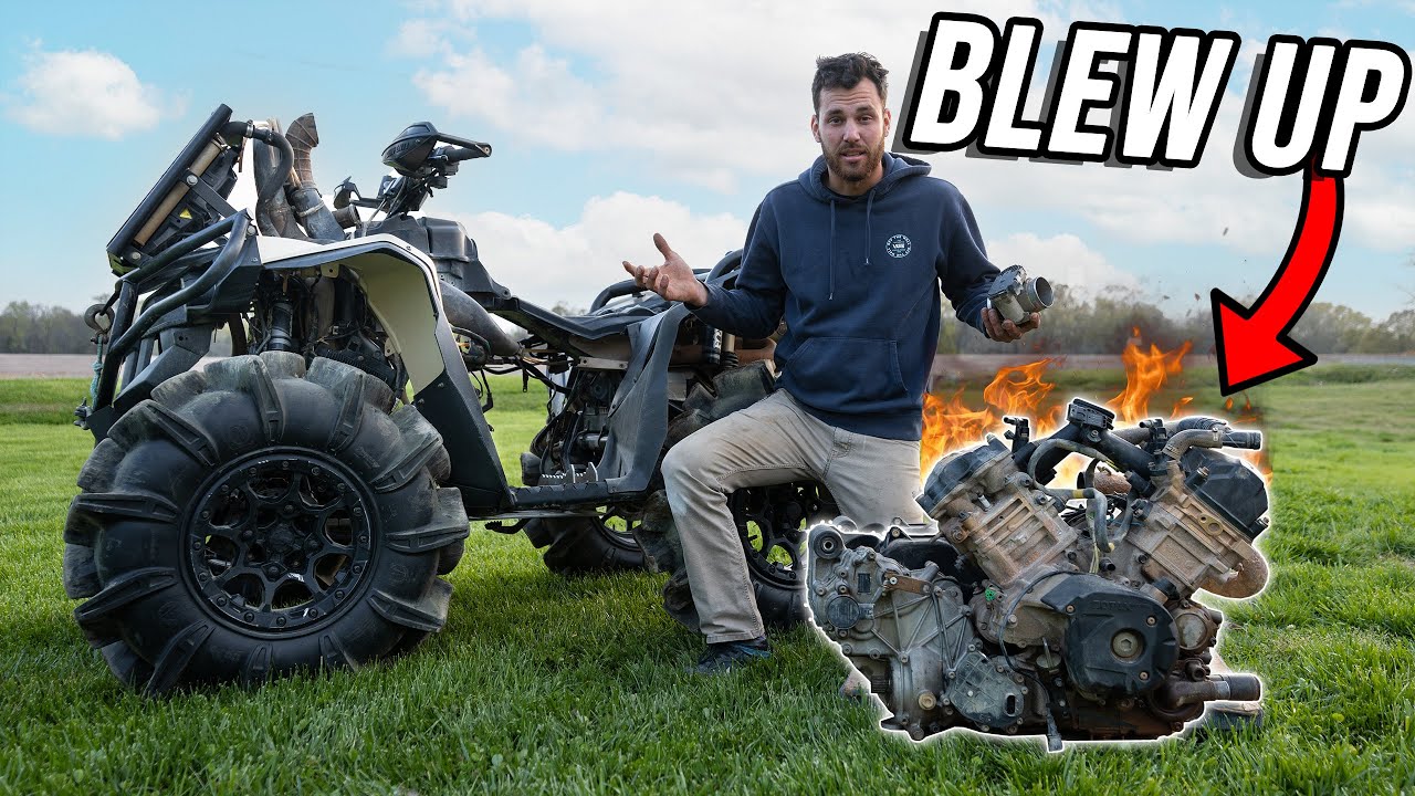 I BLEW UP My Fourwheeler In 5 Minutes!