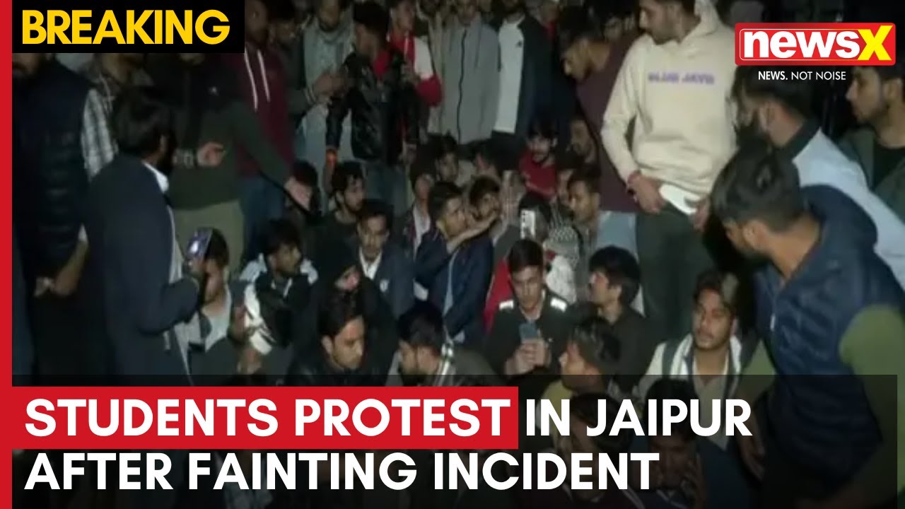 Rajasthan: Protest Erupts After Students Faint in Jaipur Coaching Centre | NewsX