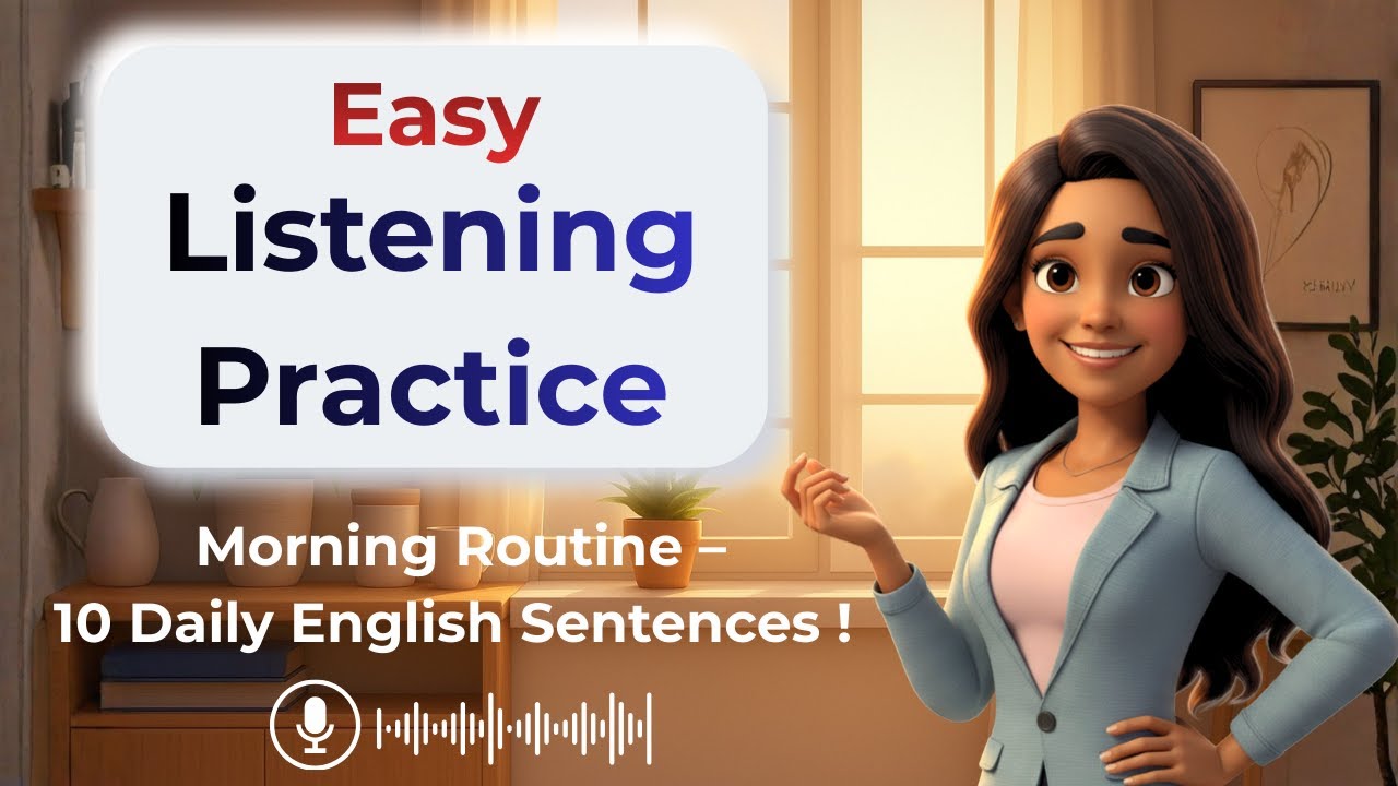 Morning Routine English Sentences for Real Life || Speak Confidently!