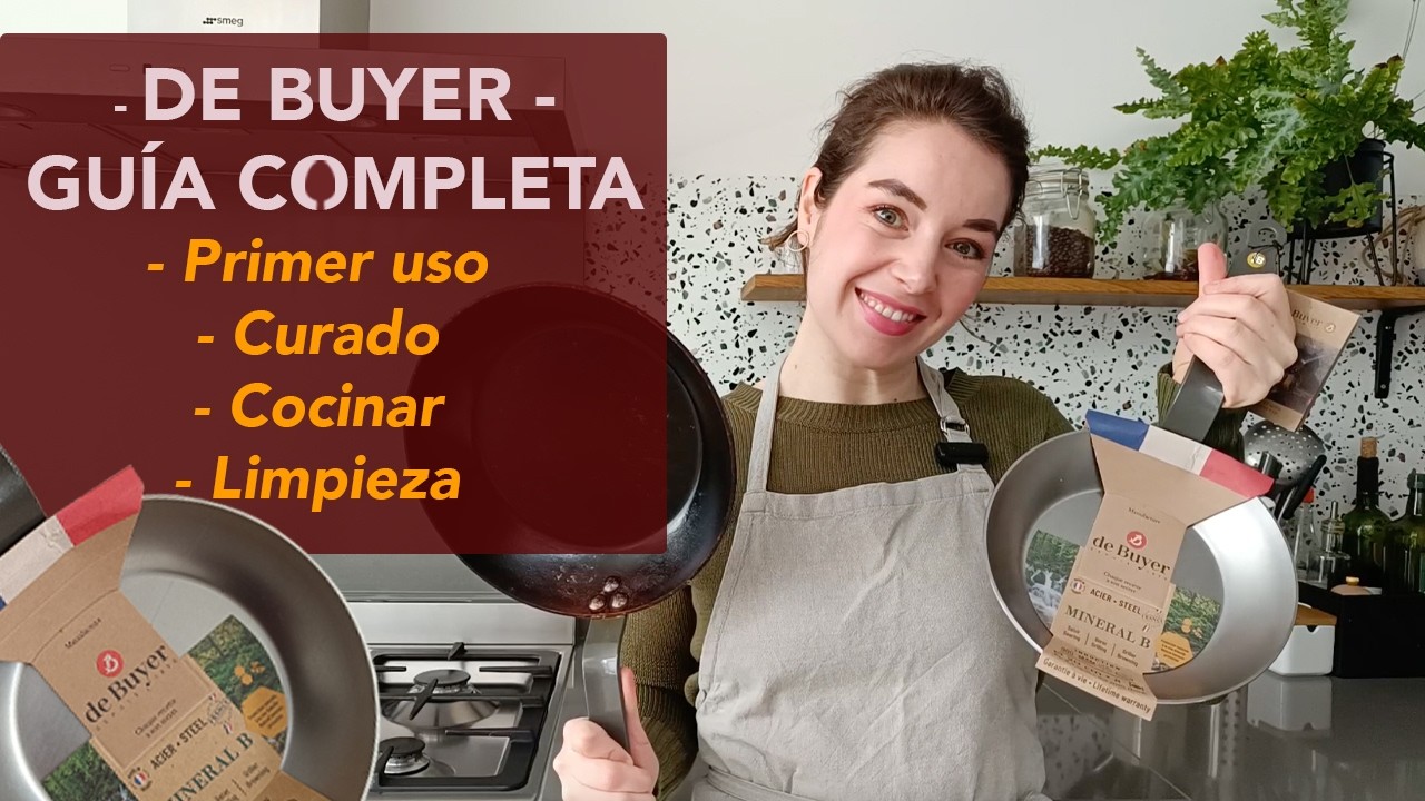 De Buyer — Сковорода из минерального железа — Первое использование, приправа, очистка, приготовле...