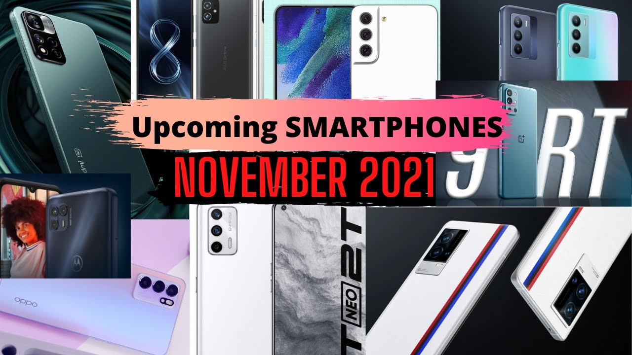 Top 10+ Upcoming Smartphones in November 2021 | Vivo T1, Moto G51 5G, realme GT2 Pro, IQOO8 Series 🔥