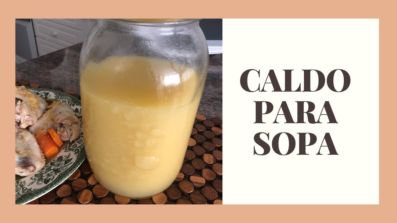 Caldo con Thermomix
