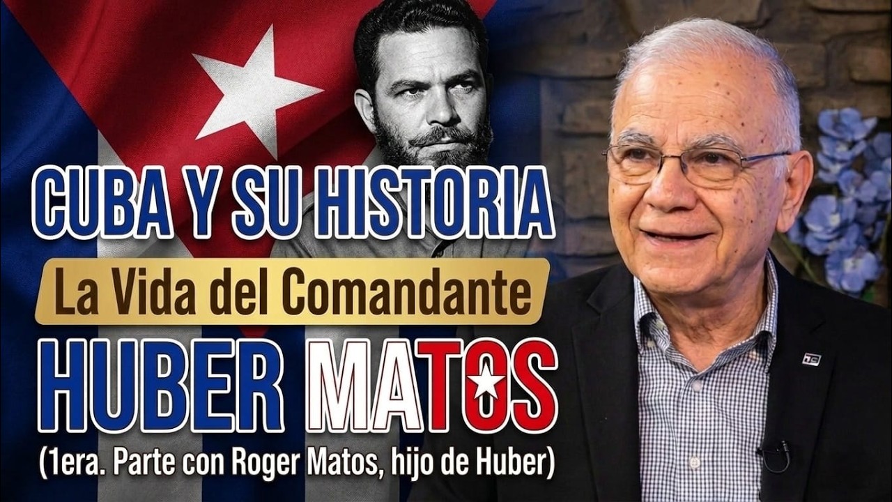 Cuba y su historia - La Vida del Comandante Huber Matos (1era. Parte con Roger Matos, hijo de Huber)