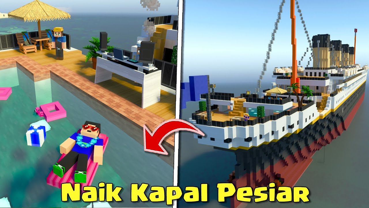 Liburan Naik Kapal Pesiar Mewah dan Mahal di MCPE