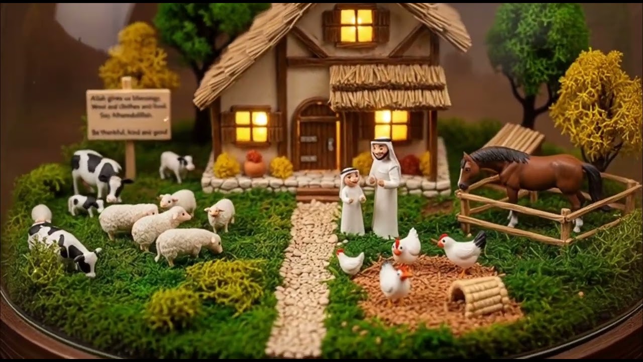 Baa Baa black sheep | बाबा बलैक शीप | بابا بلیک شپ، | Poem | Rhymes | Miniature | 3D