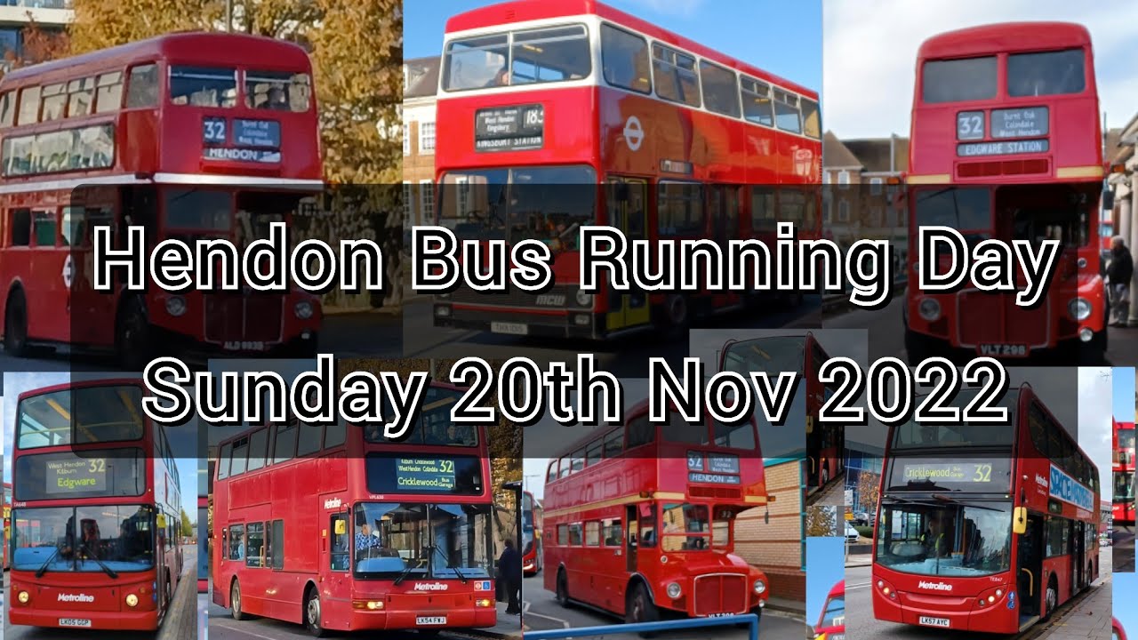 Hendon Bus Garage Heritage Event Bus Running Day | Sunday 20th November 2022