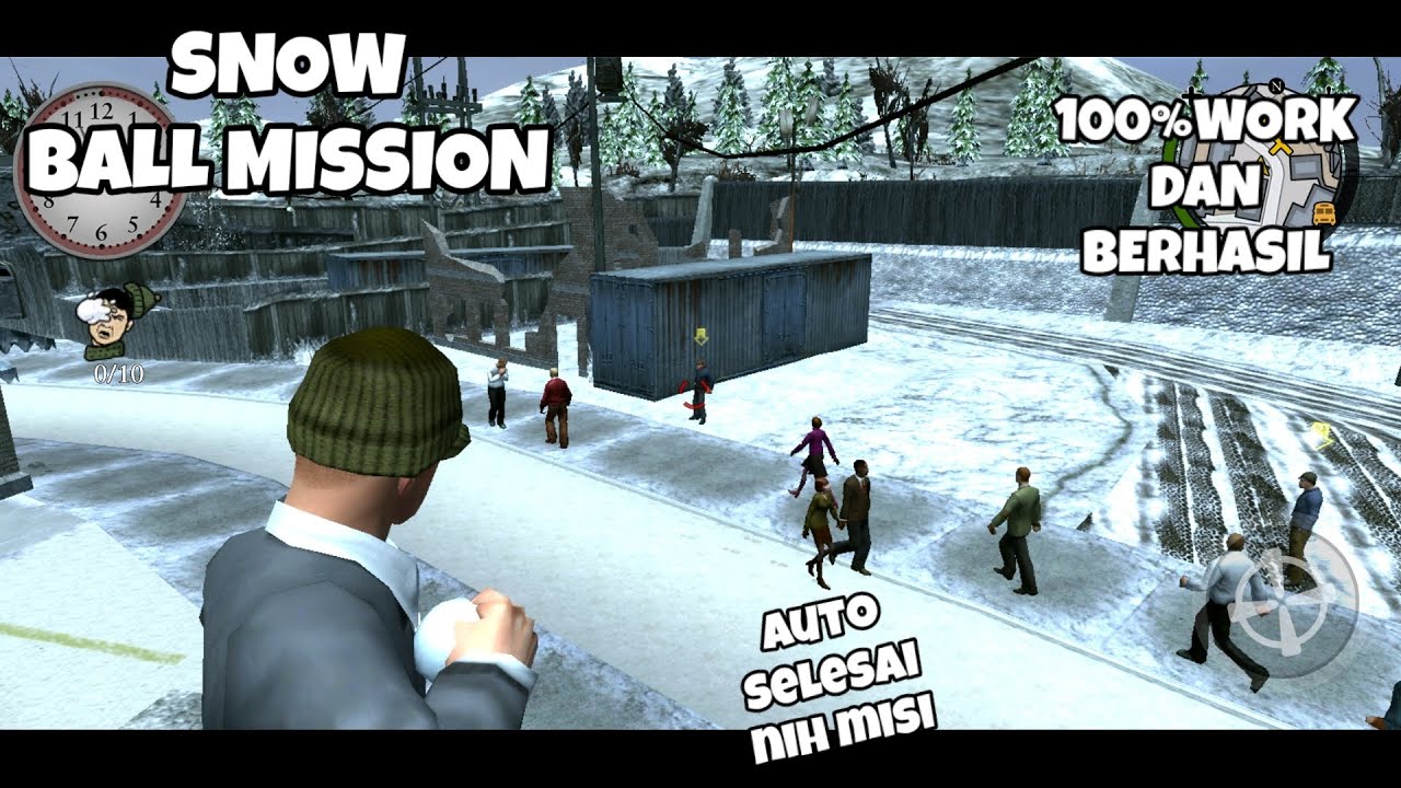 CARA MENGATASI BUG PADA MISI BOLA SALJU - GAME BULLY ANNIVERSARY EDITION ANDROID