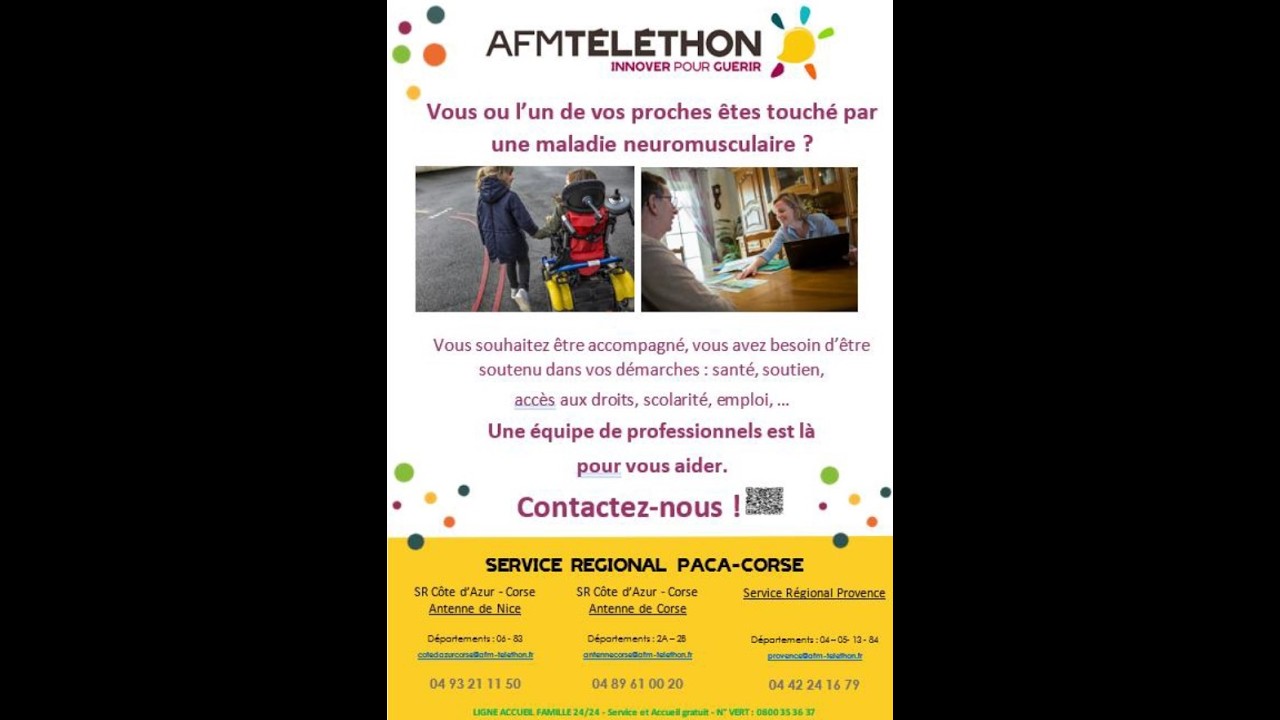 Service Régional AFM Téléthon: Le dispositif d’accompagnement des malades par les Référents Parcours