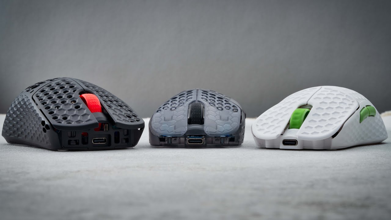 The Lightest Wireless Gaming Mice - G-Wolves Hati R Pro, HTX Mini, and Hati S Ultra