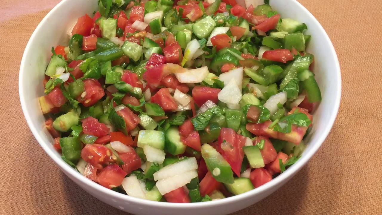 Shepherds Salad Recipe/Easy Mediterranean Salad