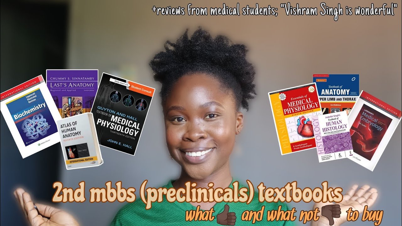 The BEST medical textbooks you need for preclinicals *detailed | review from other med students