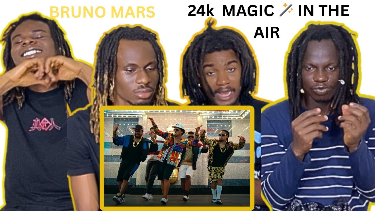 24k Magic 🪄 in the air  Rappers first time hearing : Bruno mars -  24k magic (reaction)