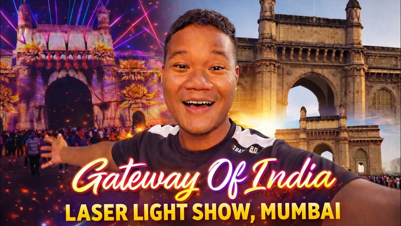 LAST DAY 🔥 Gateway Of India Laser Light Show | Mumbai 2026