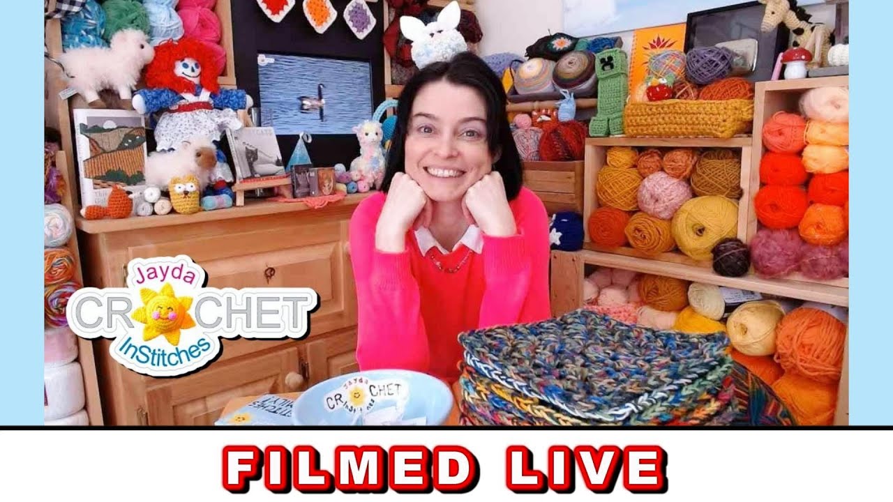 WIPs & Wits - InStitches Family Crochet Party 58 - LIVE STREAM - March 27, 2020