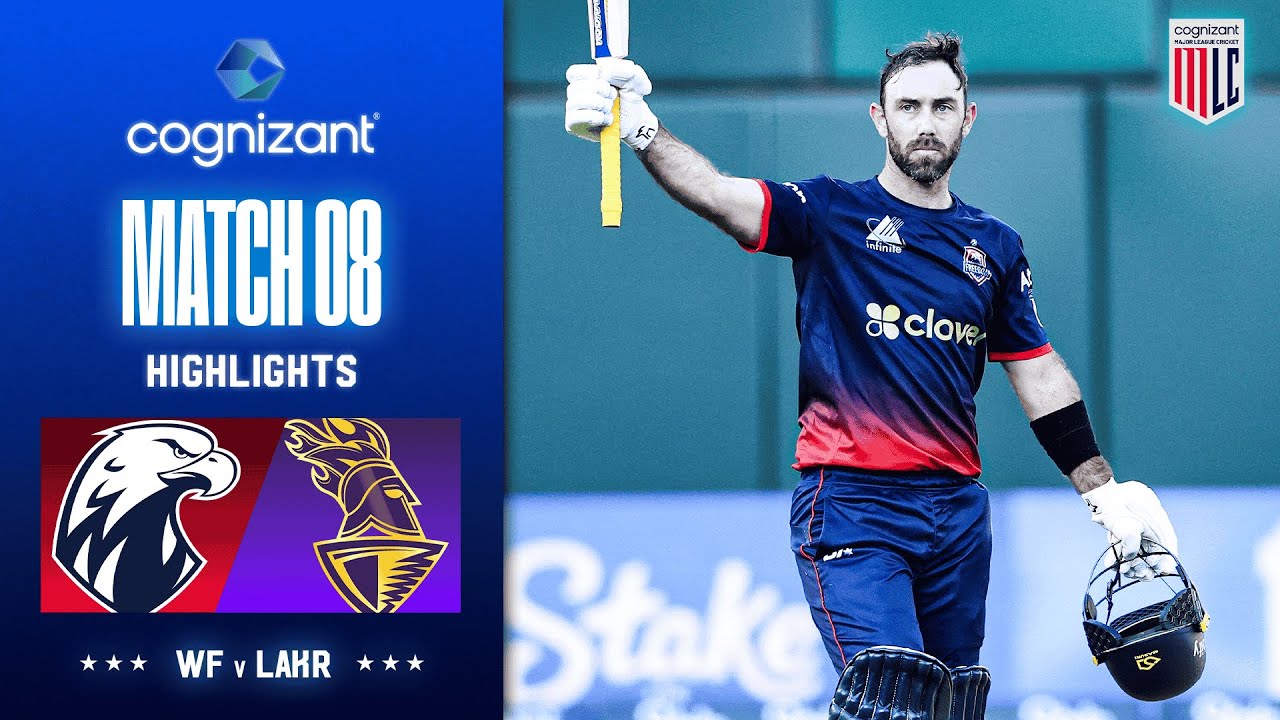 Cognizant Major League Cricket 2025 Match Highlights | Washington Freedom vs LA Knight Riders
