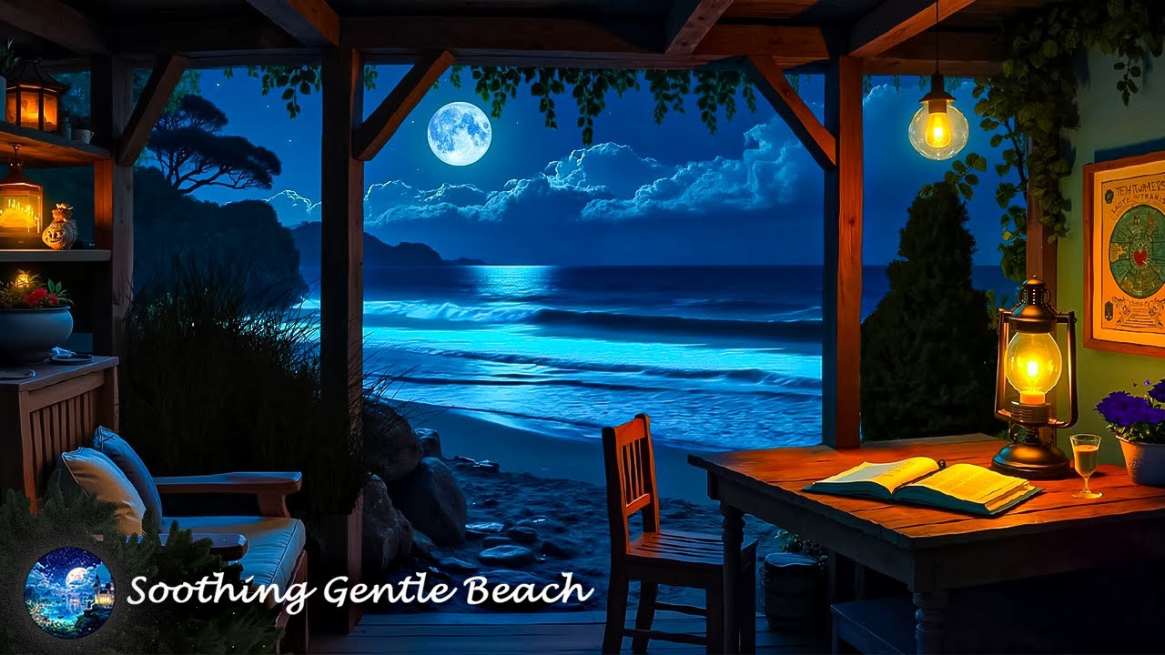 [ No Ads ] Peaceful Ocean Waves• Deep Sleeping Music•Heal Stress & Negative Energy• Deep Sleep Music