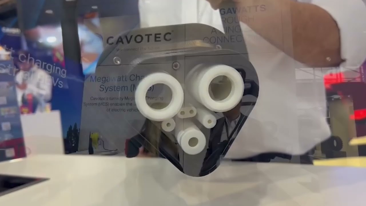 Cavotec launches ultra-fast Megawatt Charging System