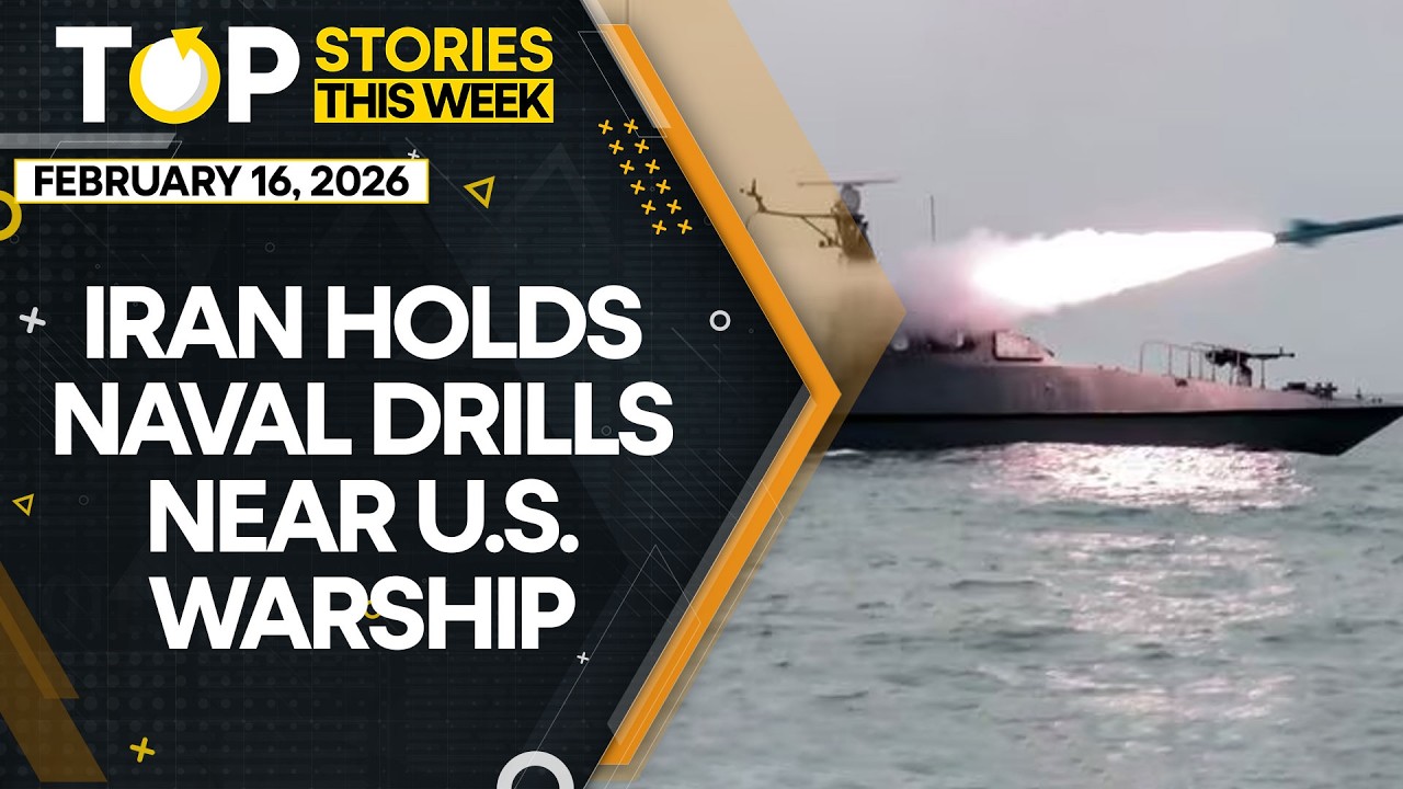 US-Iran Tensions: Iran Holds Massive Naval Drills Near US Warship | WION Top Videos