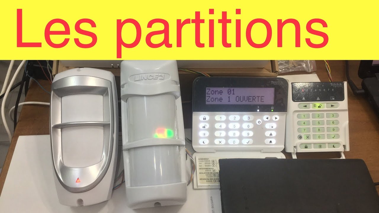 39_Les partitions , alarme Teletek