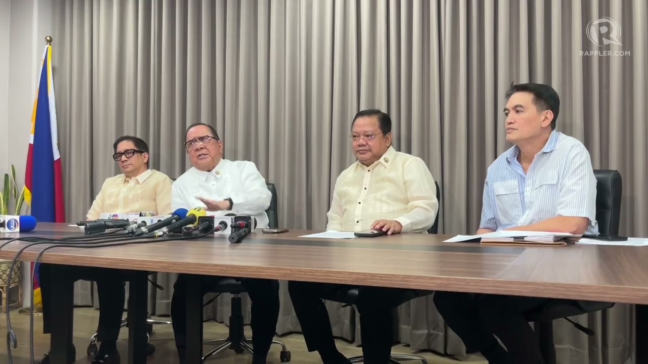 Puno expresses dissatisfaction over the leadership of Speaker Bojie Dy,