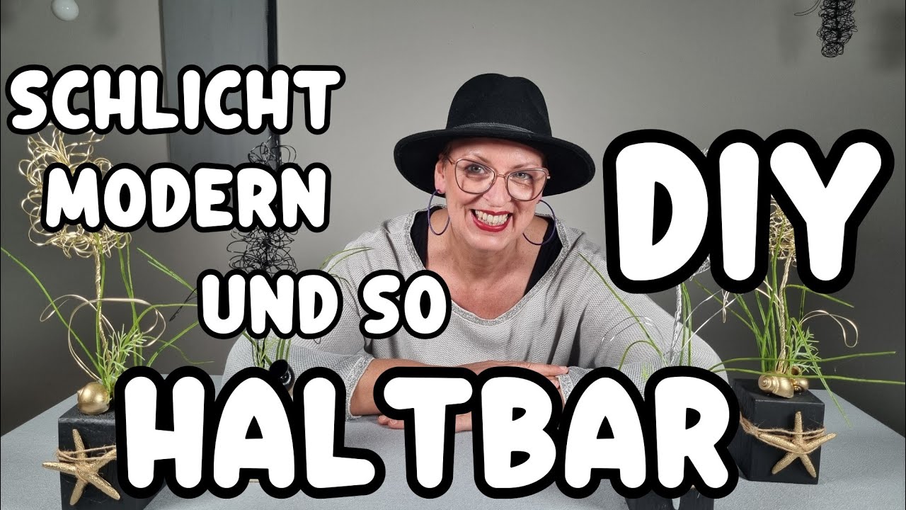 SCHLICHTE HALTBARE DEKO - MODERNE DEKOIDEE