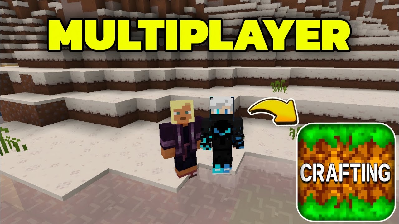How To play crafting and building Multi-player 🤩