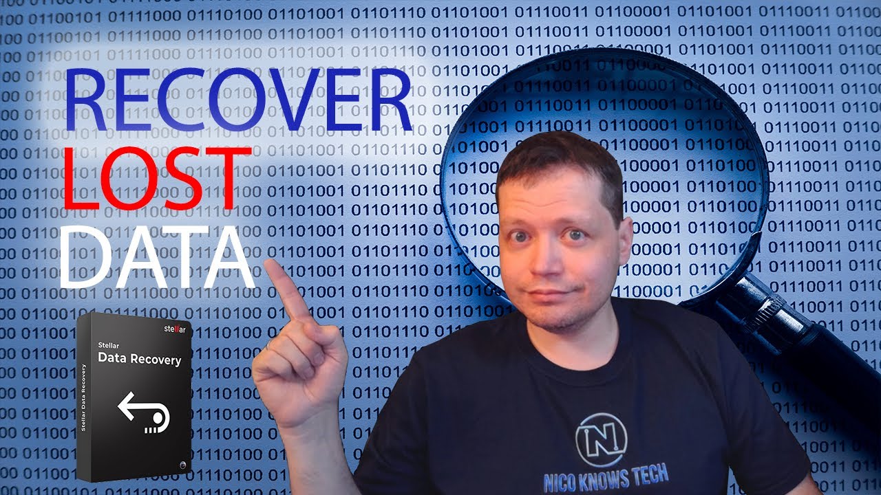 Data Recovery With Stellar Data Recovery Professional | Recover Lost Files | Nico Knows Tech