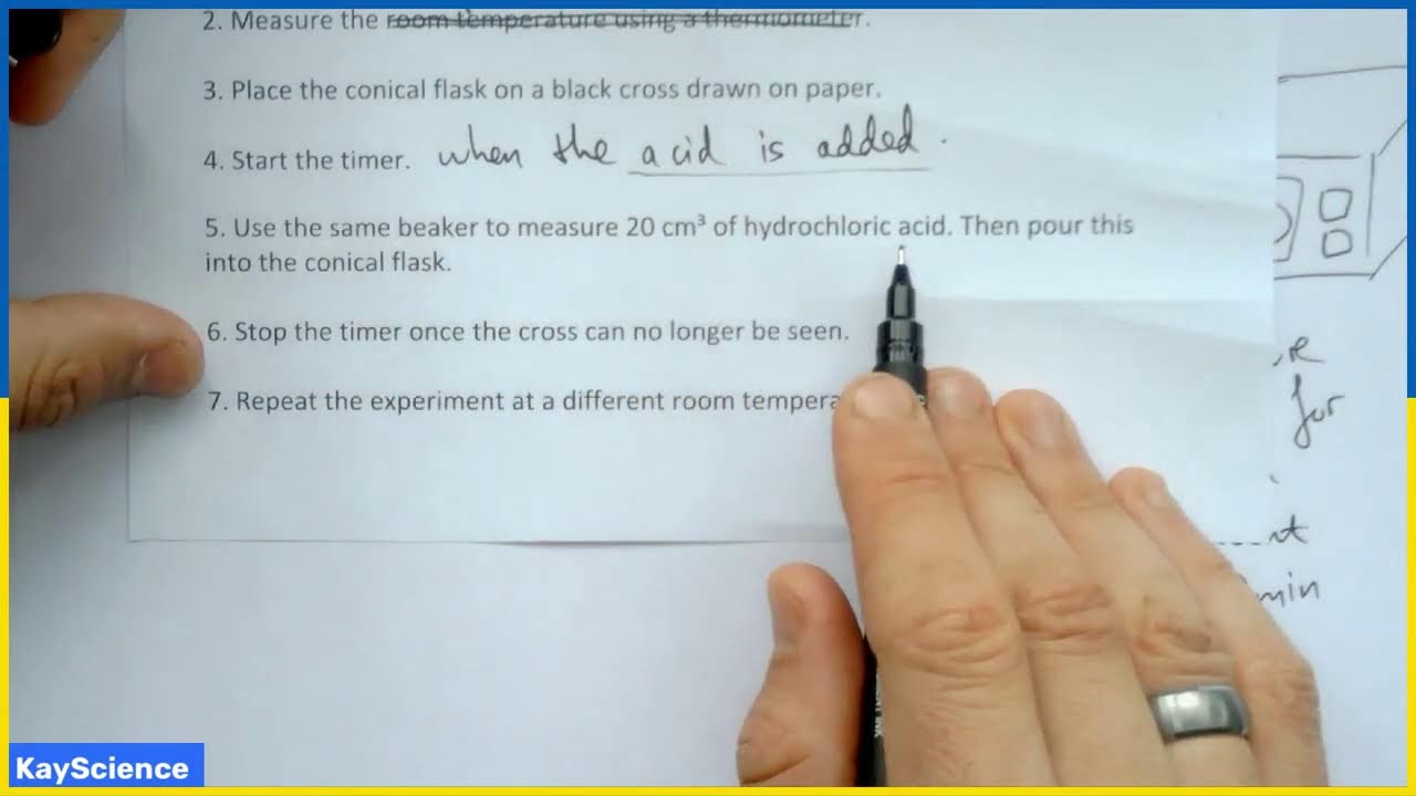 GCSE Chemistry LIVE: Rates of Reaction (4pm–9pm) | Exam Questions + 6 Mark Answers