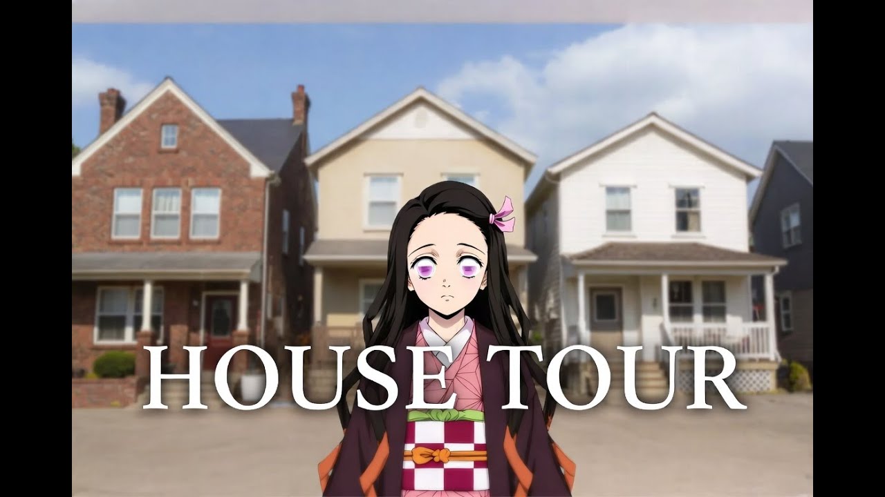 Giving a Brookhaven house tour in NEZUKO KAMADO character....  | Roblox |