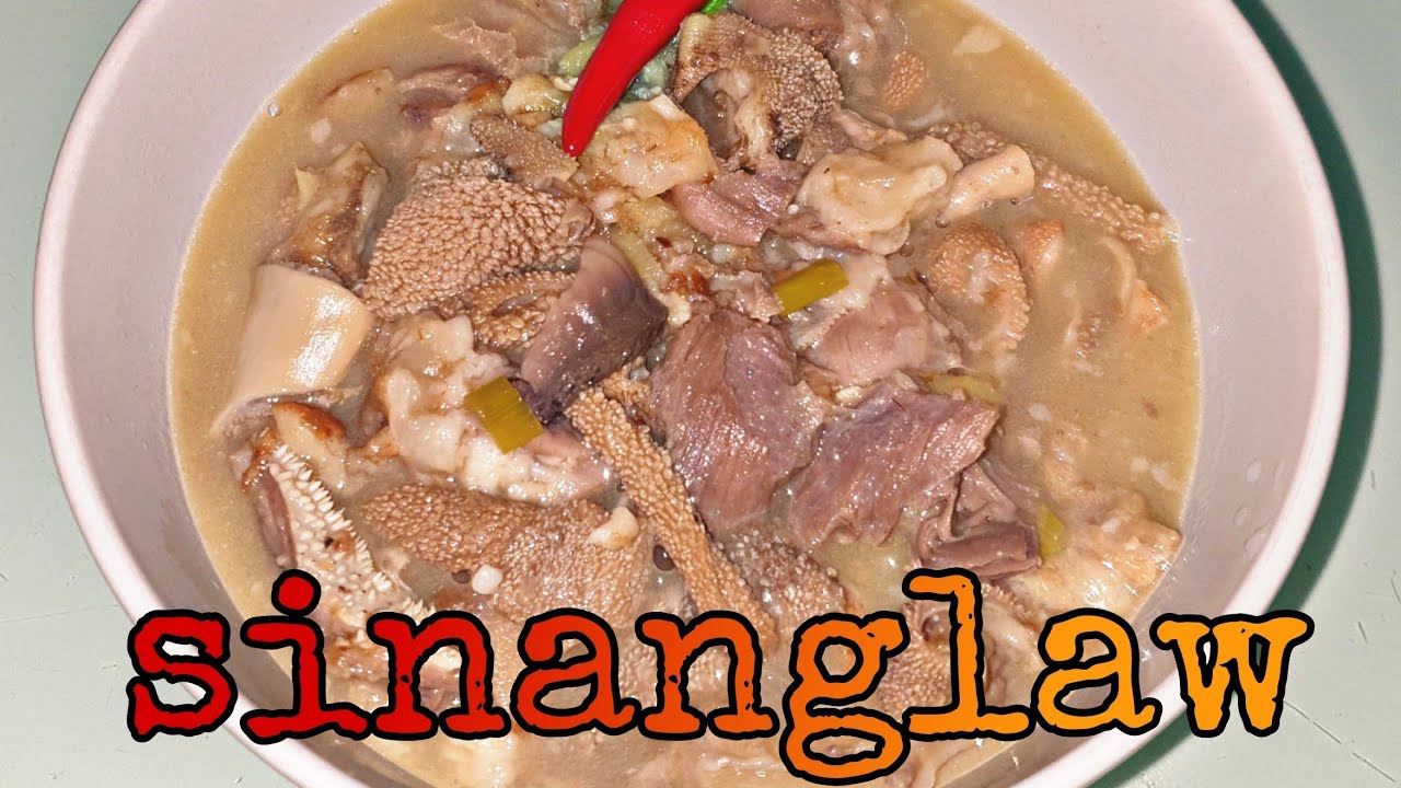 SINANGLAW NA KAMBING RECIPE