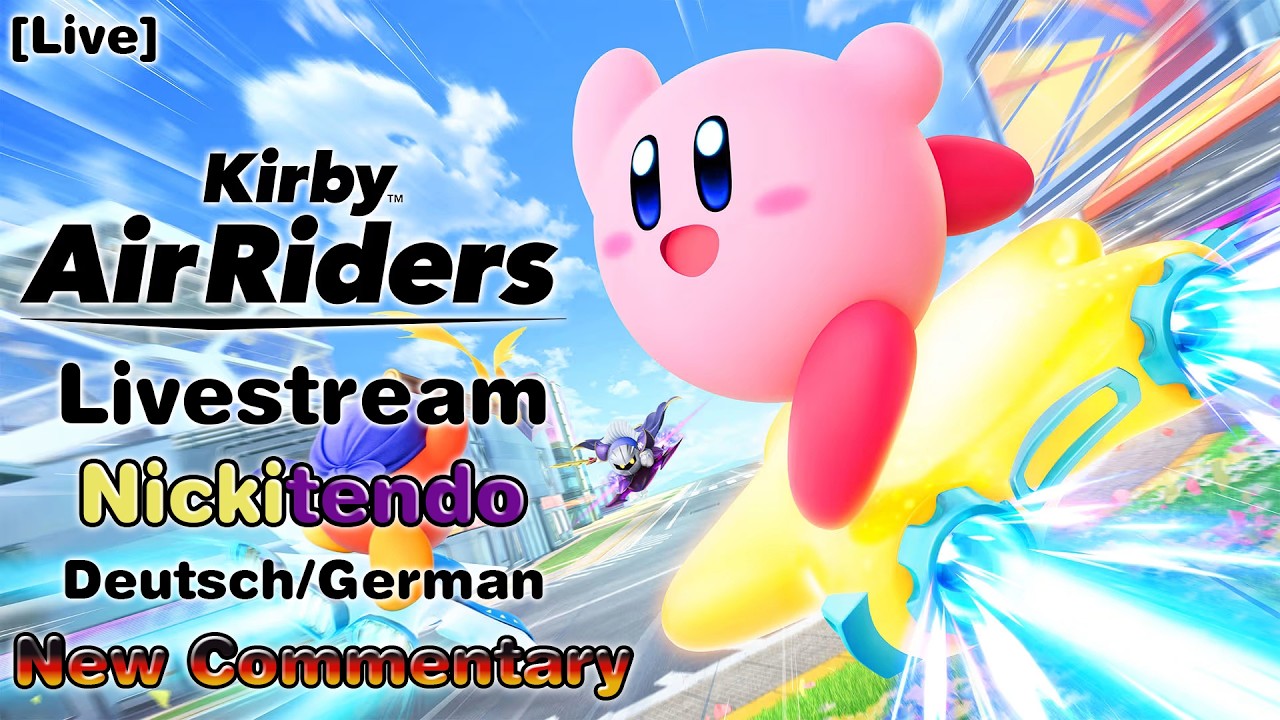 New Commentary: Kirby Air Riders [Live] ID: 2T2D2K 🆕