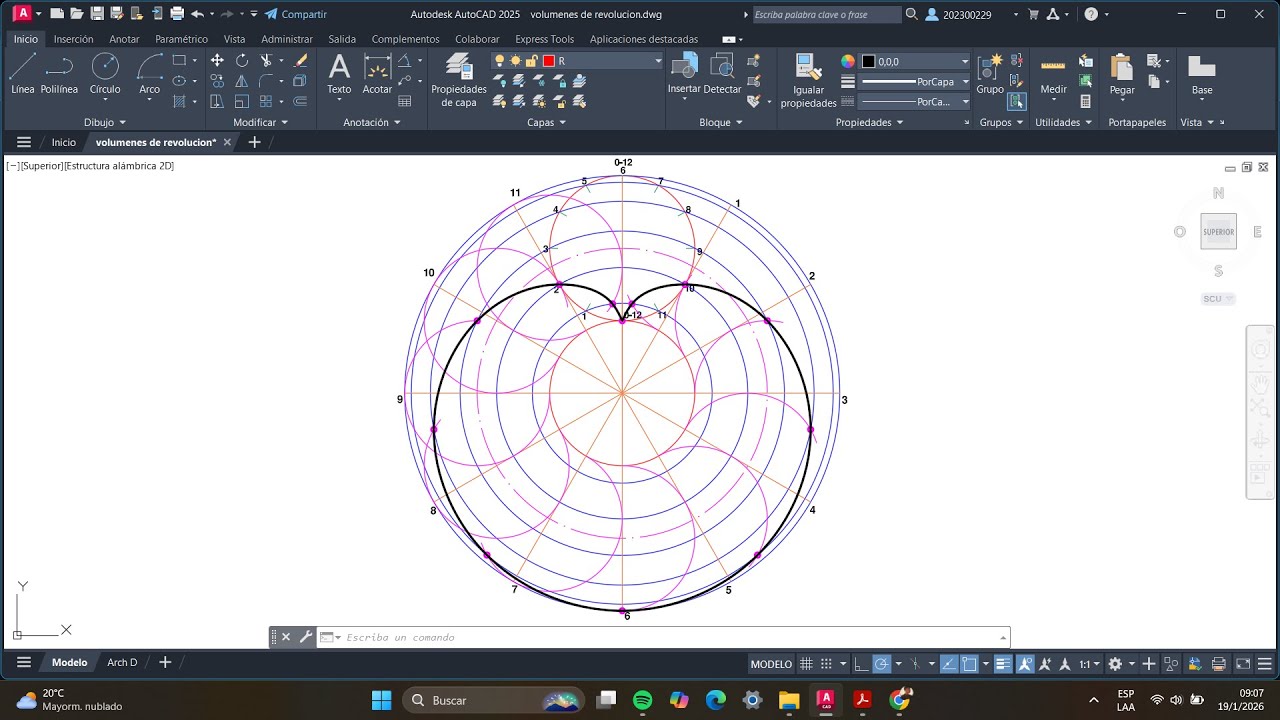 Construcción de Figuras Cíclicas/Cardioide