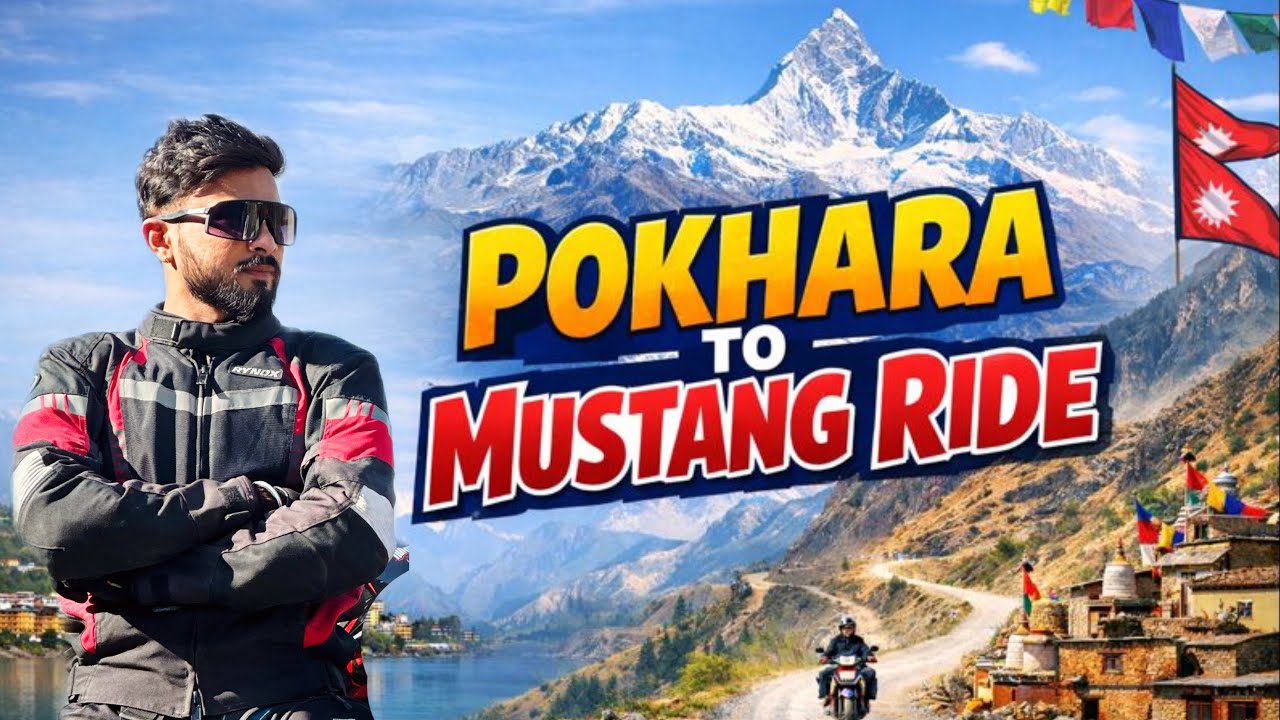 Finally Pokhara To Mustang Ride Start Hogyi 😱Part-1 Gondia To Nepal 🇳🇵 