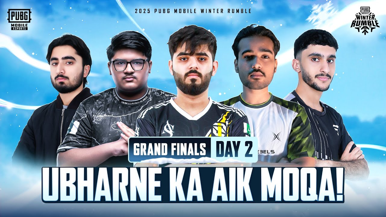 2025 PUBG MOBILE Winter Rumble | Grand Finals - Day 2 | Ubharny ka ek moqa! 🔥