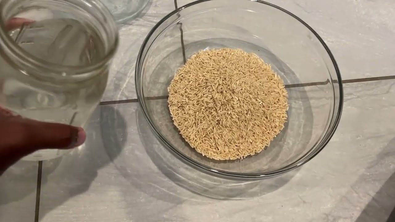 How To Make Homemade Bokashi Bran | Step 1: Making Rice Wash Water to Catch Our Microbes