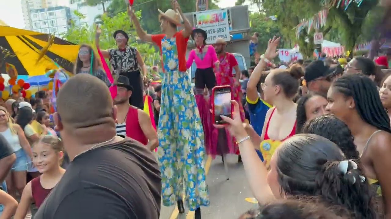 Bloco banda do Jaú Carnaval em Santos ￼