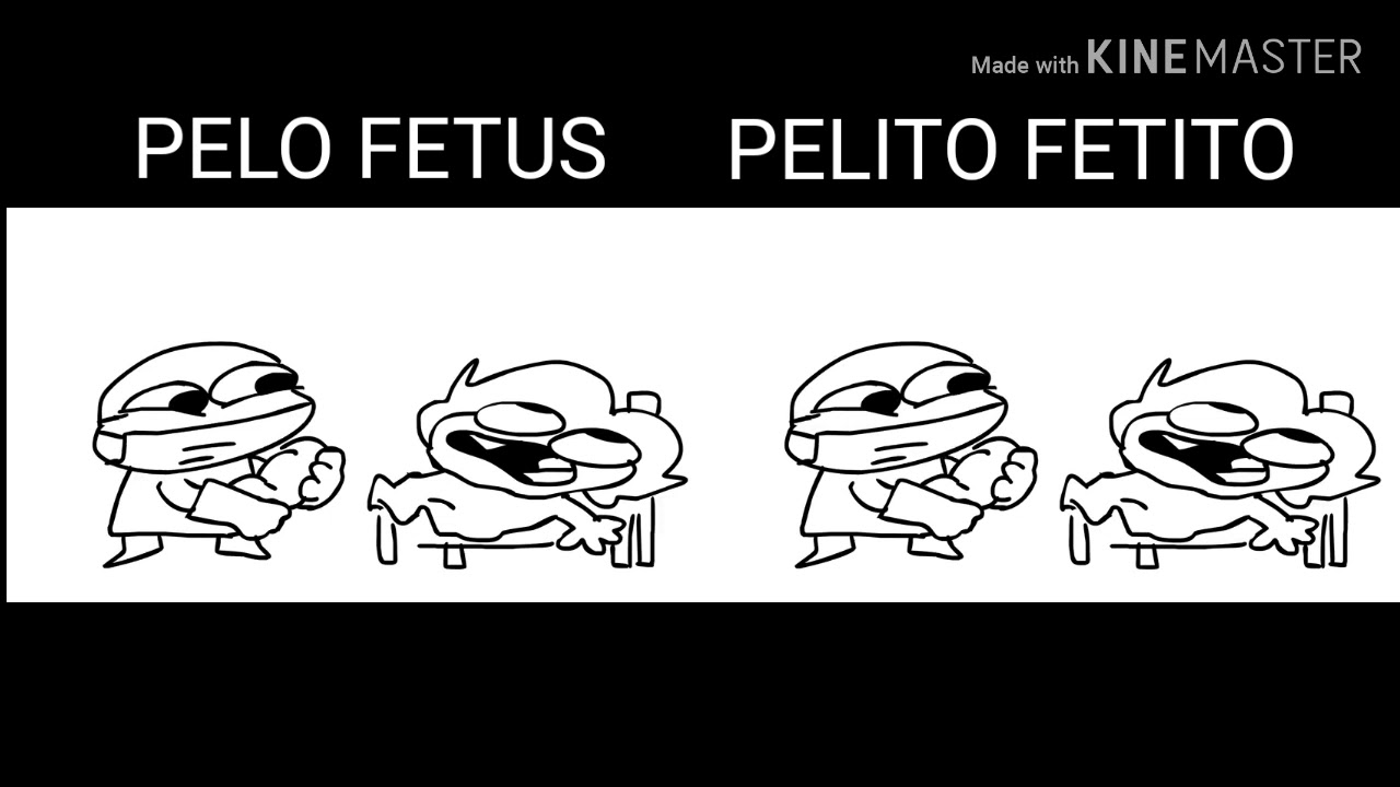 Comparación Pelo fetus & pelito fetito