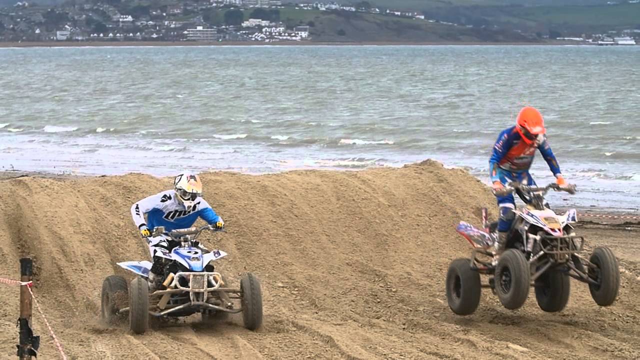 Quad Bike Racing Weymouth Beach Panasonic GH4 Slow Motion