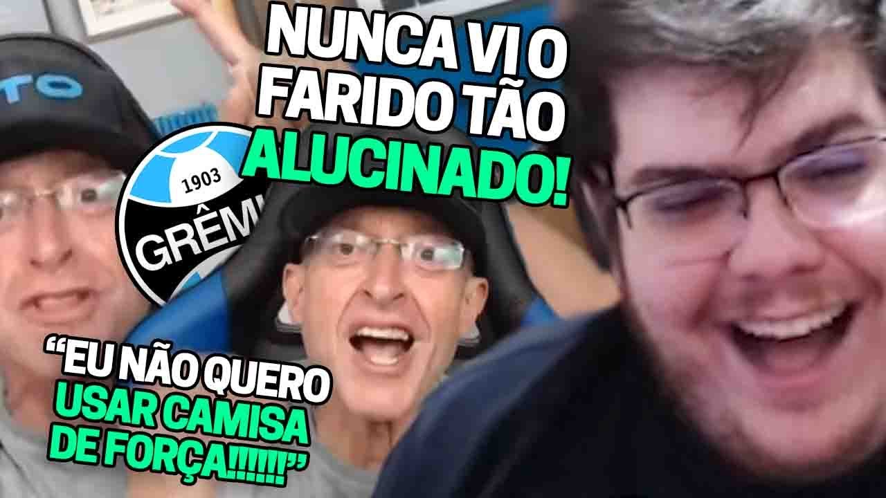 CASIMIRO REAGE: FARID GERMANO FILHO ENLOUQUECIDO APÓS DERROTA PARA O INTER |Cortes do Casimito