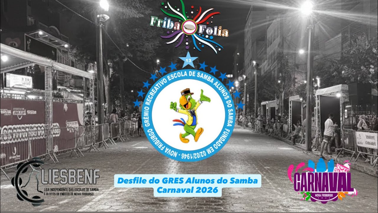 Desfile do GRES Alunos do Samba - Carnaval 2026