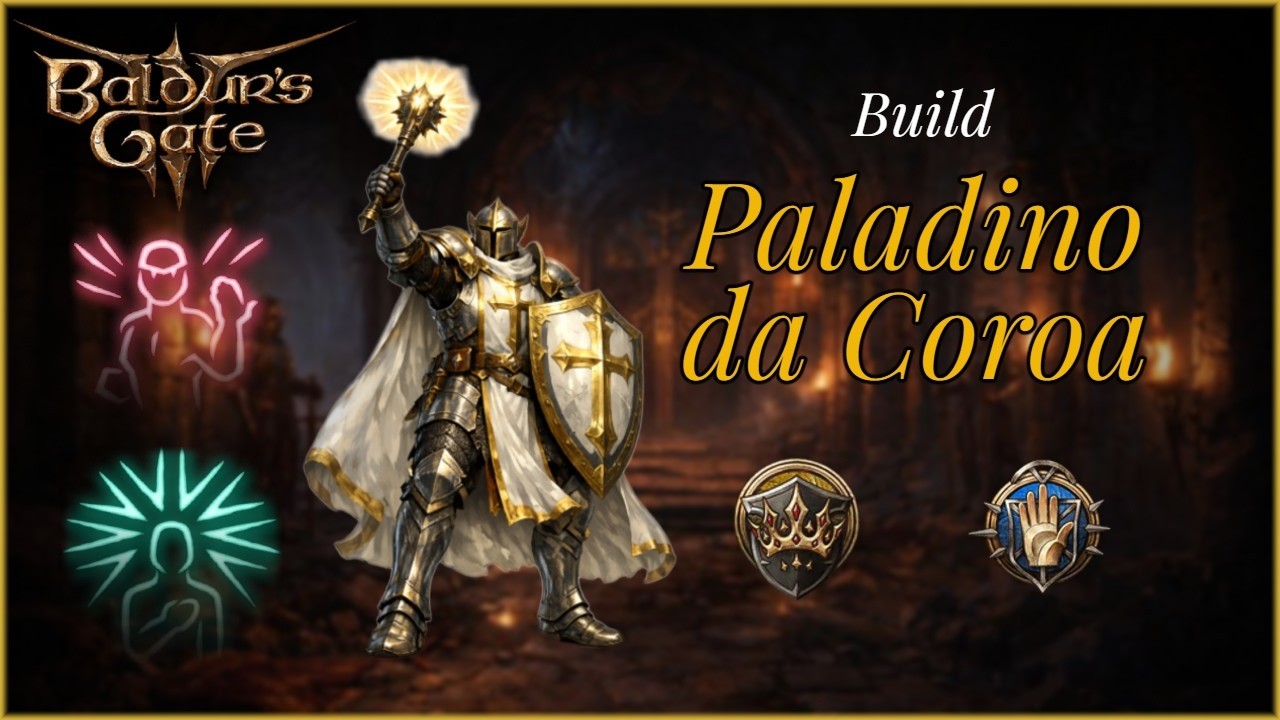 Paladino da Coroa: O melhor tanque de Baldur's Gate 3