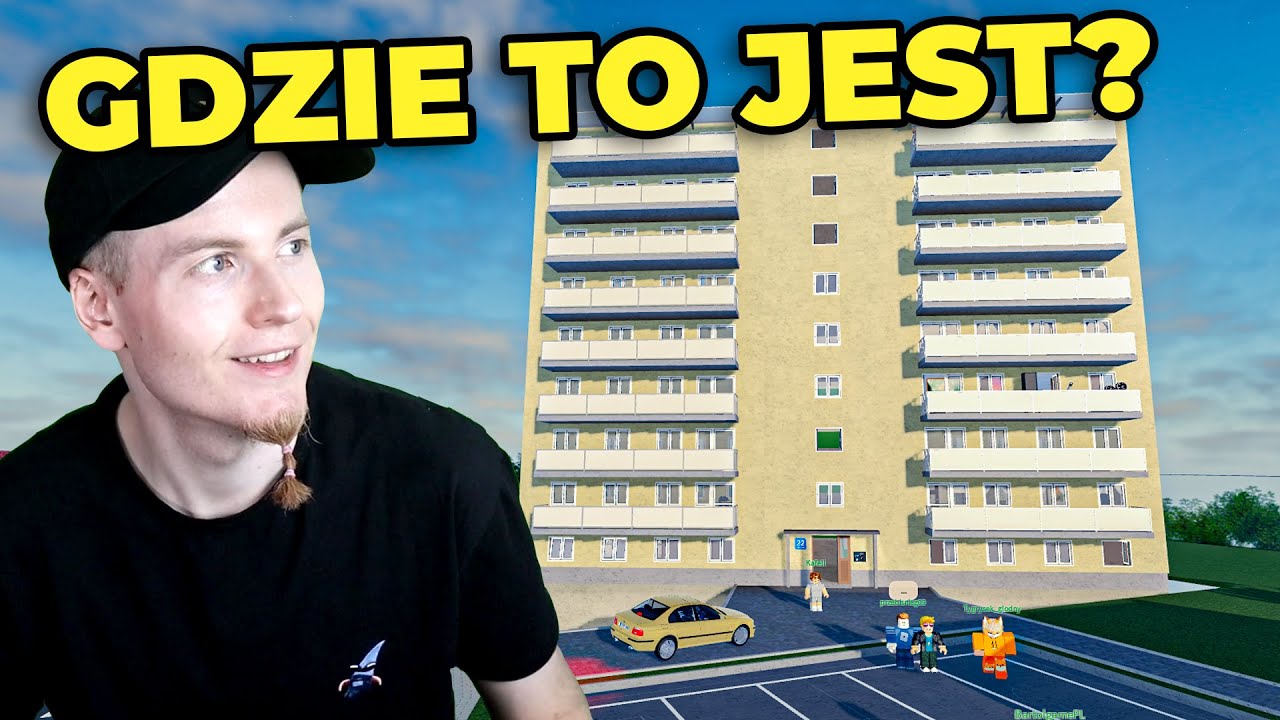 ODKRYLIŚMY BLOK Z MIESZKANIAMI ADMINÓW - Hogaty, Bartek i Bartol w Roblox - Polish Car Driving EVENT