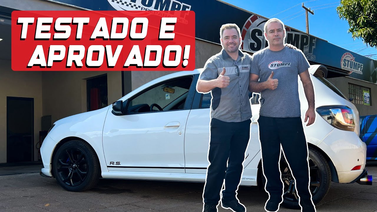 Retrabalho no cabeçote do Sandero RS e teste no dinamômetro.