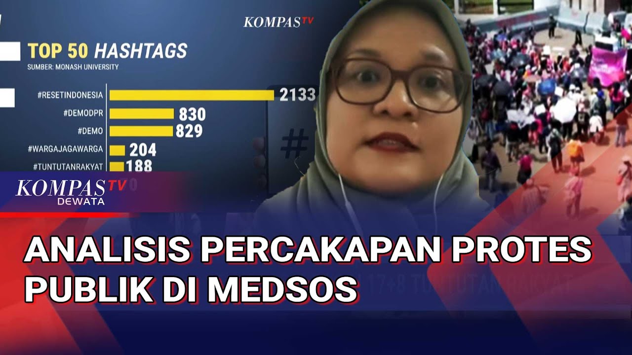 Dari #ResetIndonesia hingga Tuntutan 17+8 Penuhi Lini Masa, Begini Penjelasan Pengamat Medsos