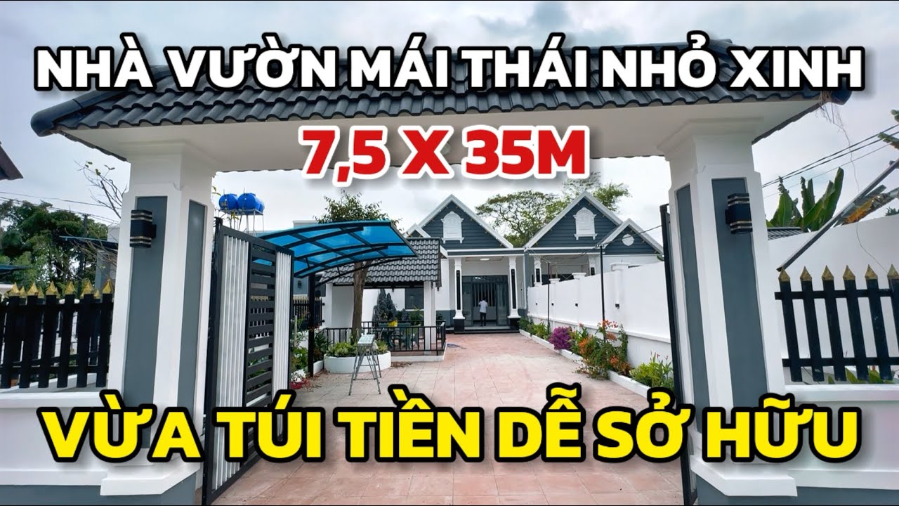 Nhà vườn mini nghỉ dưỡng riêng tư, giảm sâu còn đúng 1,7 tỷ, sân rộng đáng tiền gần trung tâm TPHCM