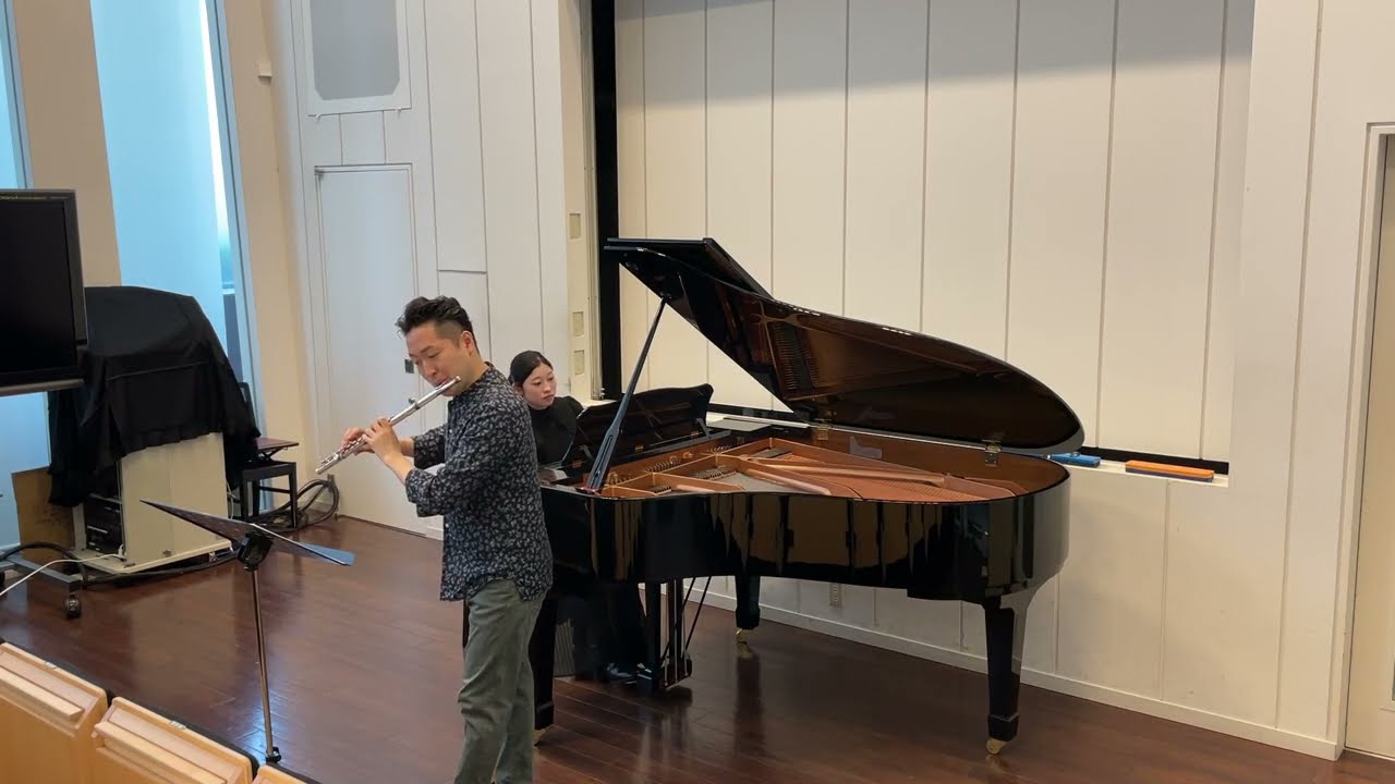 Debussy Beau Soir ドビュッシー：美しい夕暮れ  フルート神田勇哉