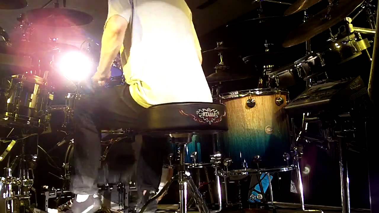 Tim Waterson double bass speed drumming Swivel,heel toe,and the pump