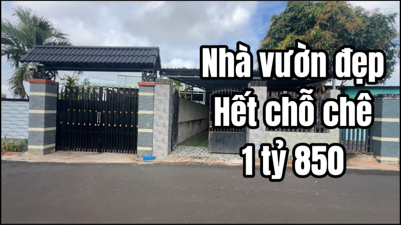 Chuyển về quê ở gần cha mẹ Chị Thủy bán nhà vườn đẹp chuẩn nông thôn ở BRVT