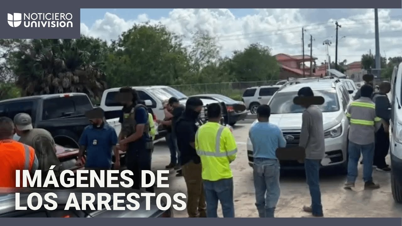Redadas en obras en Texas dejan decenas de inmigrantes detenidos: imágenes de los operativos