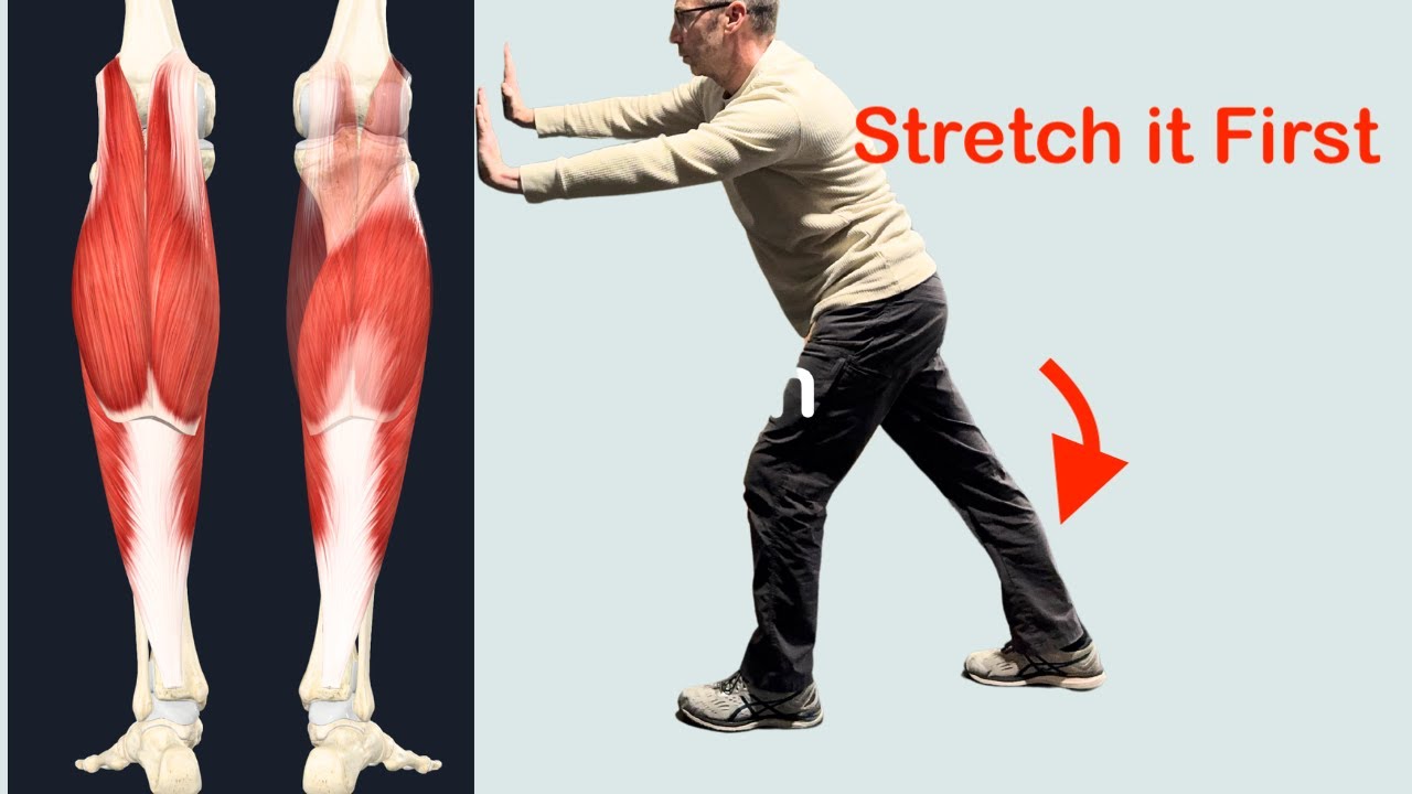 Stop Your Calf Raises! Stretch them First.